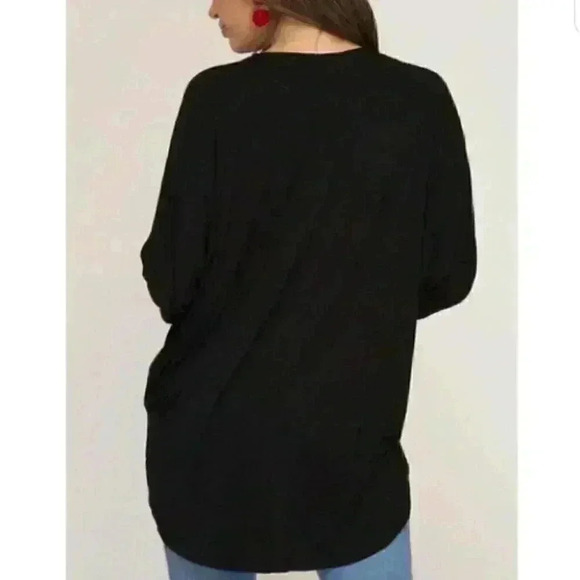 Staple Items Black Tunic Top - Picture 3 of 5